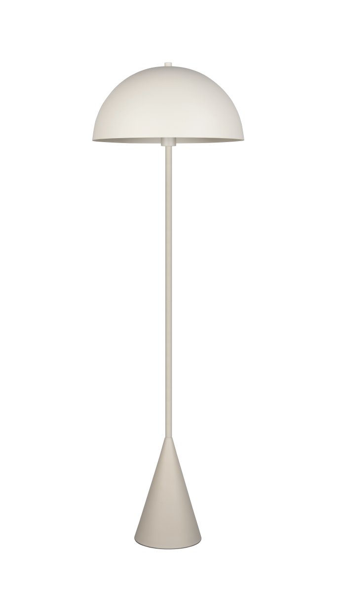 Alfie Grau stehlampe Von Trio Lighting - Dank seines minimalistischen Designs und der warmen grauen Oberfläche fügt sich Alfie problemlos in eine Vielzahl von Einrichtungsstilen ein und ist gleichzeitig ein eigenständiges dekoratives Lichtobjekt.