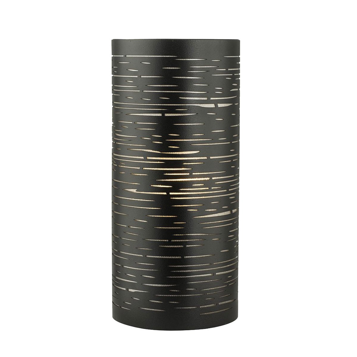 Candy 22cm Schwarz tischlampe Von Oriva - Durch das eindringende Licht entsteht ein schönes Schatten- und Lichtspiel, welches dem Raum eine angenehme und stimmungsvolle Atmosphäre verleiht.