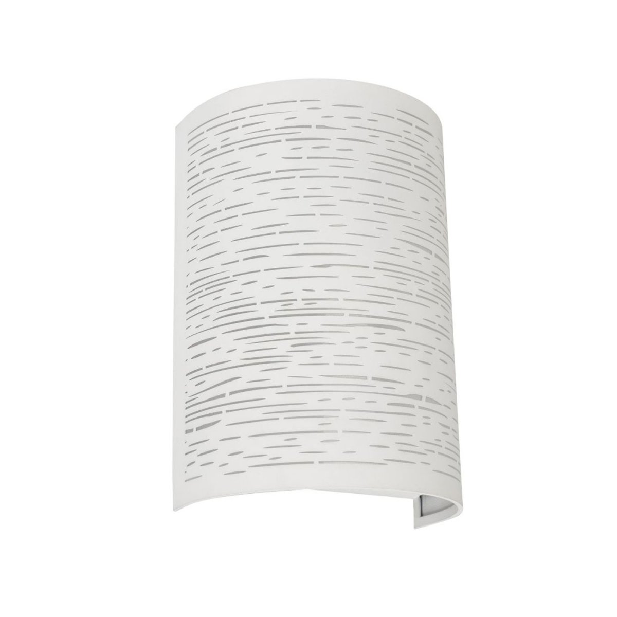 Candy 22cm Weiß wandlampe Von Oriva - Durch das eindringende Licht entsteht ein schönes Schatten- und Lichtspiel, welches dem Raum eine angenehme und stimmungsvolle Atmosphäre verleiht.