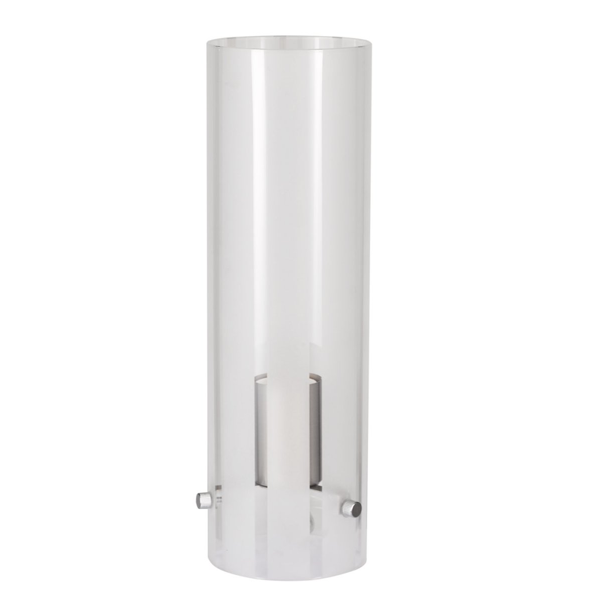 Tub 32cm Frost tischlampe Von Oriva - Die Lampe verbreitet ein sanftes und angenehmes Licht und schafft so eine ruhige und einladende Atmosphäre.