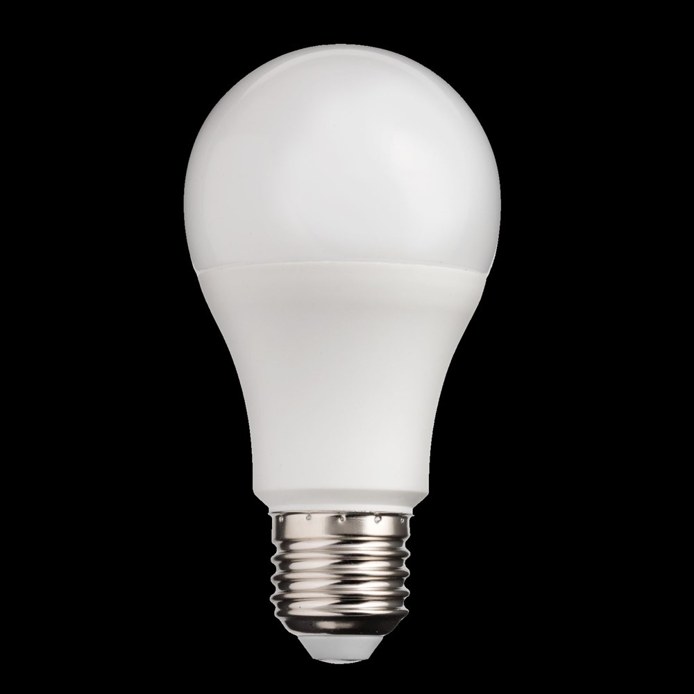 E27 Bewegungssensorlampe 9W 3000K Weiß Von Unison - Diese normale Opal-Sensorlichtquelle mit Bewegungssensor ist eine energieeffiziente Wahl mit einer Leistung von 9 W und einem warmwei&szlig;en Licht von 3000 K.