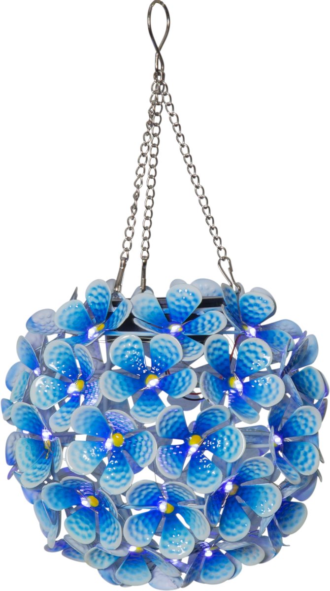 Hortensia Blau solarleuchte Von Star Trading - 