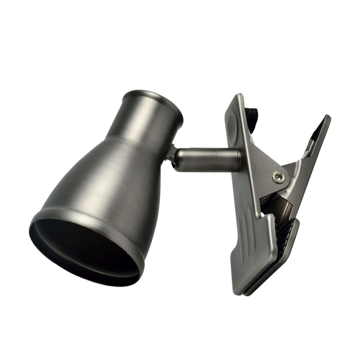 Tove Antikes Silber klemmlampe Von Oriva - Die Klemmleuchte Tove aus silbernem Metall mit Antik-Finish ist eine flexible L&ouml;sung f&uuml;r zus&auml;tzliche Beleuchtung.