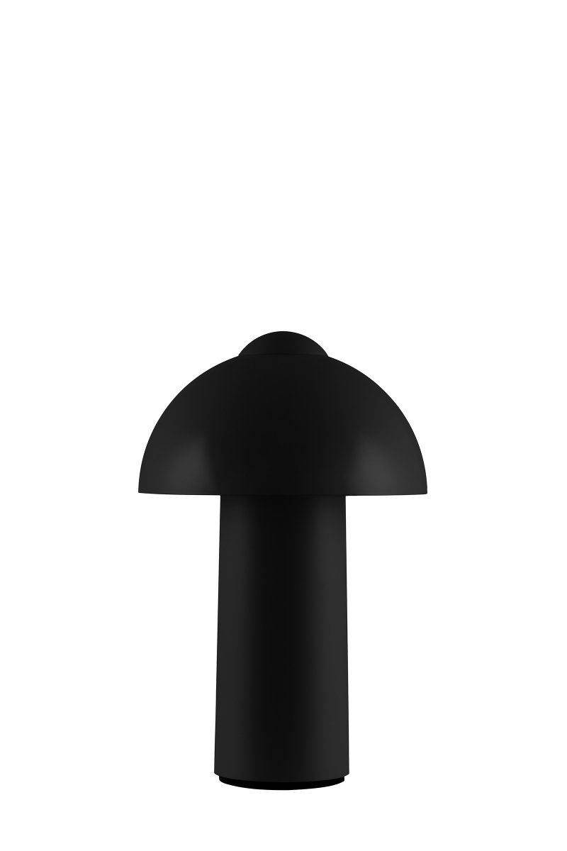 Buddy 25cm Schwarz tragbare Von Globen Lighting - 4&ndash;5 Stunden und erm&ouml;glicht eine Leuchtdauer von bis zu 8 Stunden bei maximaler Helligkeit und sogar noch l&auml;ngerer Betriebsdauer bei reduzierter Helligkeit.