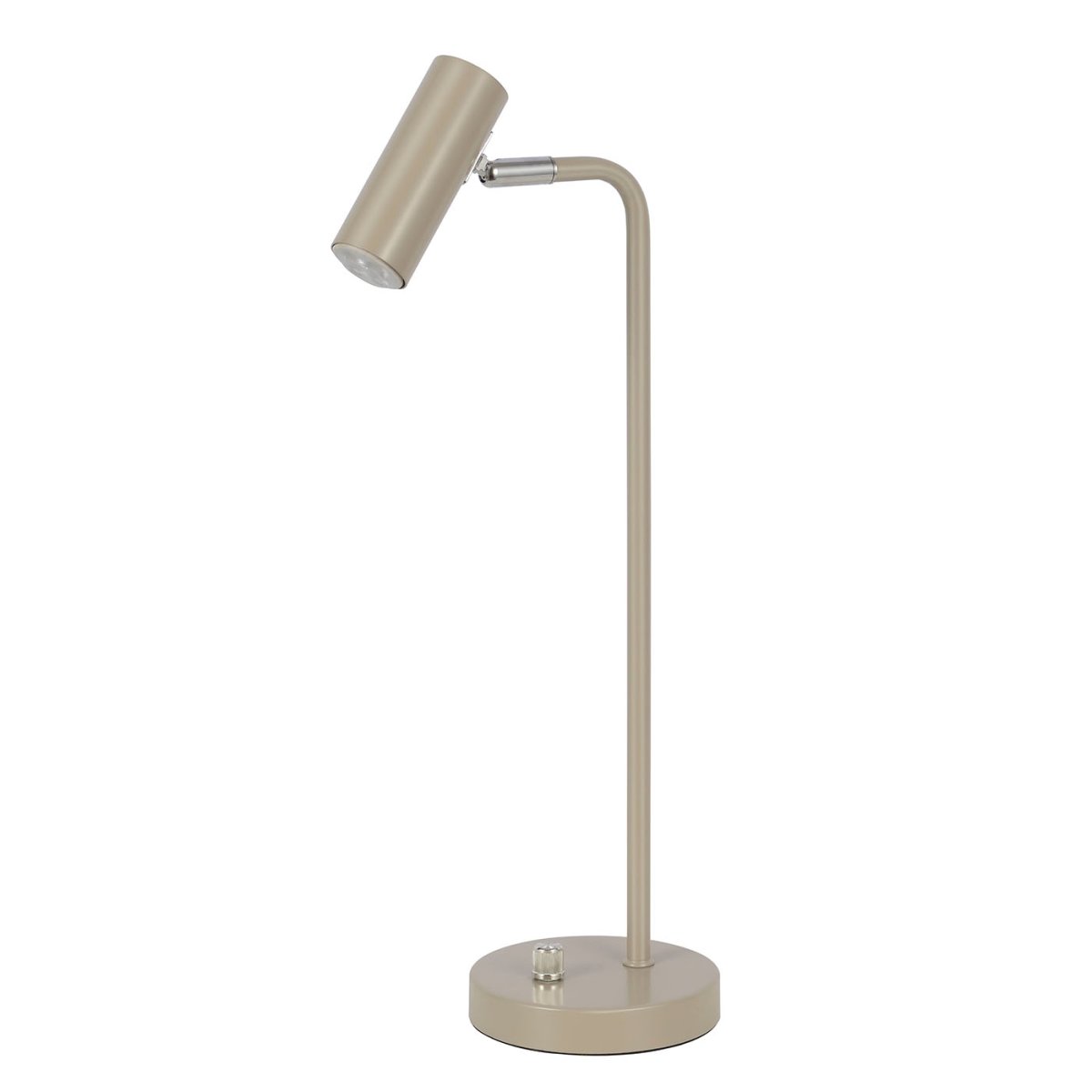Mini 43cm Nougat schreibtischlampe Von Oriva - Die Mini Tischleuchte aus nougatfarbenem Metall ist eine stilvolle und praktische Leuchte.