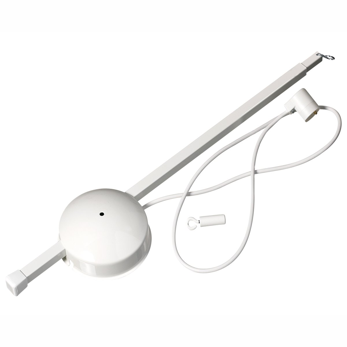 Jan Weiß Von Armaturhantverk - Long Jan eignet sich daher hervorragend f&uuml;r diejenigen unter Ihnen, die in einer Mietwohnung leben, in der Sie keine neuen L&ouml;cher in die Decke bohren d&uuml;rfen.