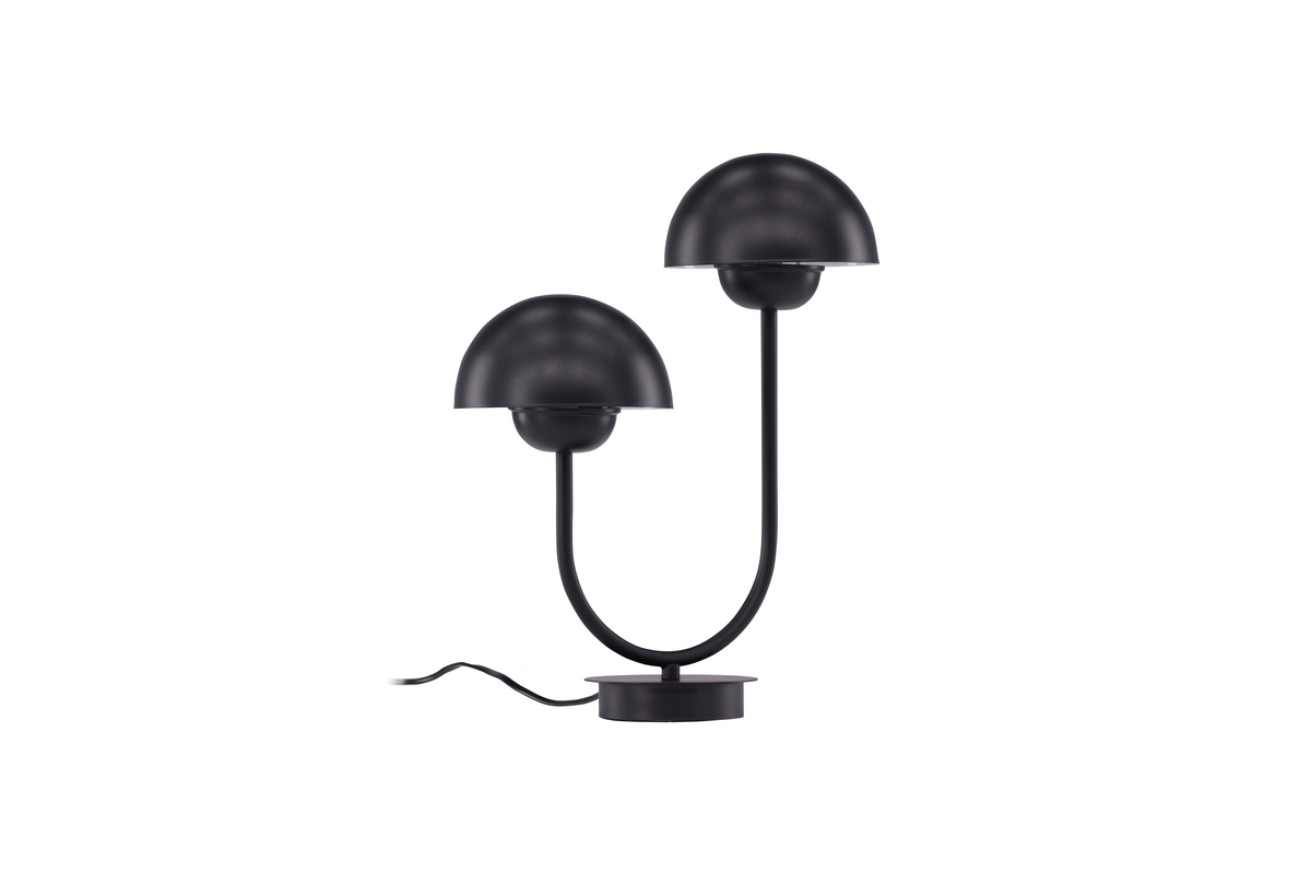 Lyckorna 38cm Schwarz tischlampe Von Venture Design - Diese Lampe ist perfekt für alle, die eine dekorative und dennoch stilvolle Lampe mit sanftem Design suchen, die in die meisten Räume und Einrichtungsstile passt.