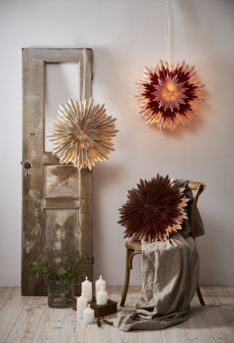 Ice Ø50 Beige Von Star Trading - Die Kontur ist etwas grob, um ein winterlicheres Gef&uuml;hl zu vermitteln.