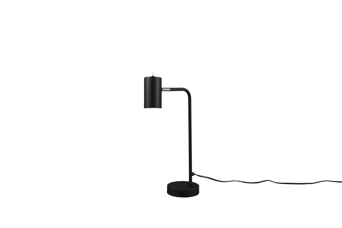 Marley 45cm Schwarz schreibtischlampe Von Trio Lighting - Die minimalistische Tischleuchte MARLEY setzt mit ihren klaren Linien und dem eleganten Design stimmungsvolle Lichtakzente.