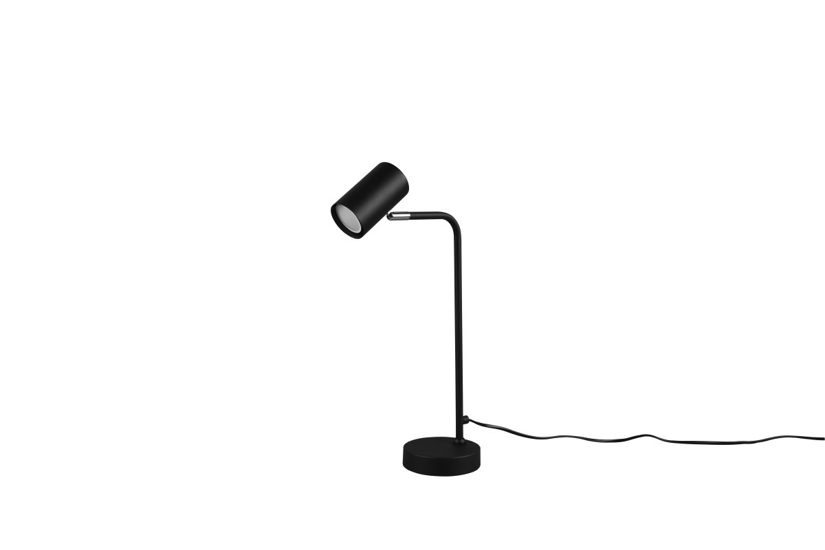 Marley 45cm Schwarz schreibtischlampe Von Trio Lighting - Die minimalistische Tischleuchte MARLEY setzt mit ihren klaren Linien und dem eleganten Design stimmungsvolle Lichtakzente.