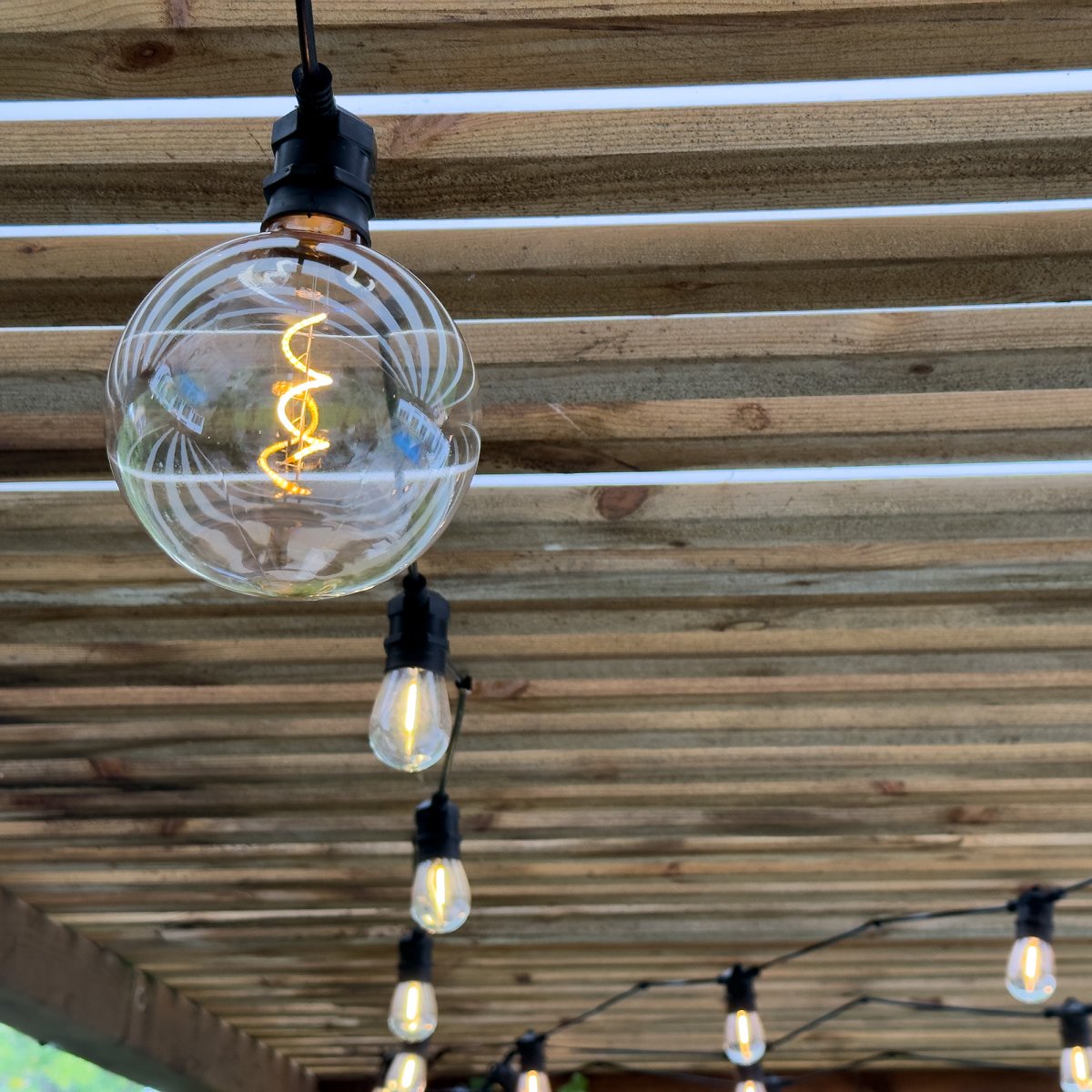Deco bulb XL Transparent Von Lightson - Sie müssen einen Transformator wählen, der zur Gesamtwattzahl Ihrer Leuchten passt.