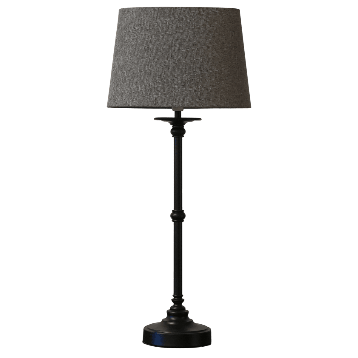Axel 60cm Schwarz tischlampe Von Lampan - Axel ist eine elegante Tischleuchte mit klassischem Design und dekorativen Details.