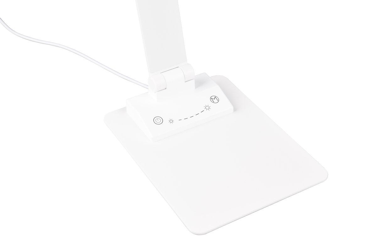 Travis 70cm Weiß schreibtischlampe Von Trio Lighting - Dank der praktischen Gelenke lässt sich das Licht individuell ausrichten – die Leuchte ist somit die perfekte Wahl für jeden Arbeitsbereich.
