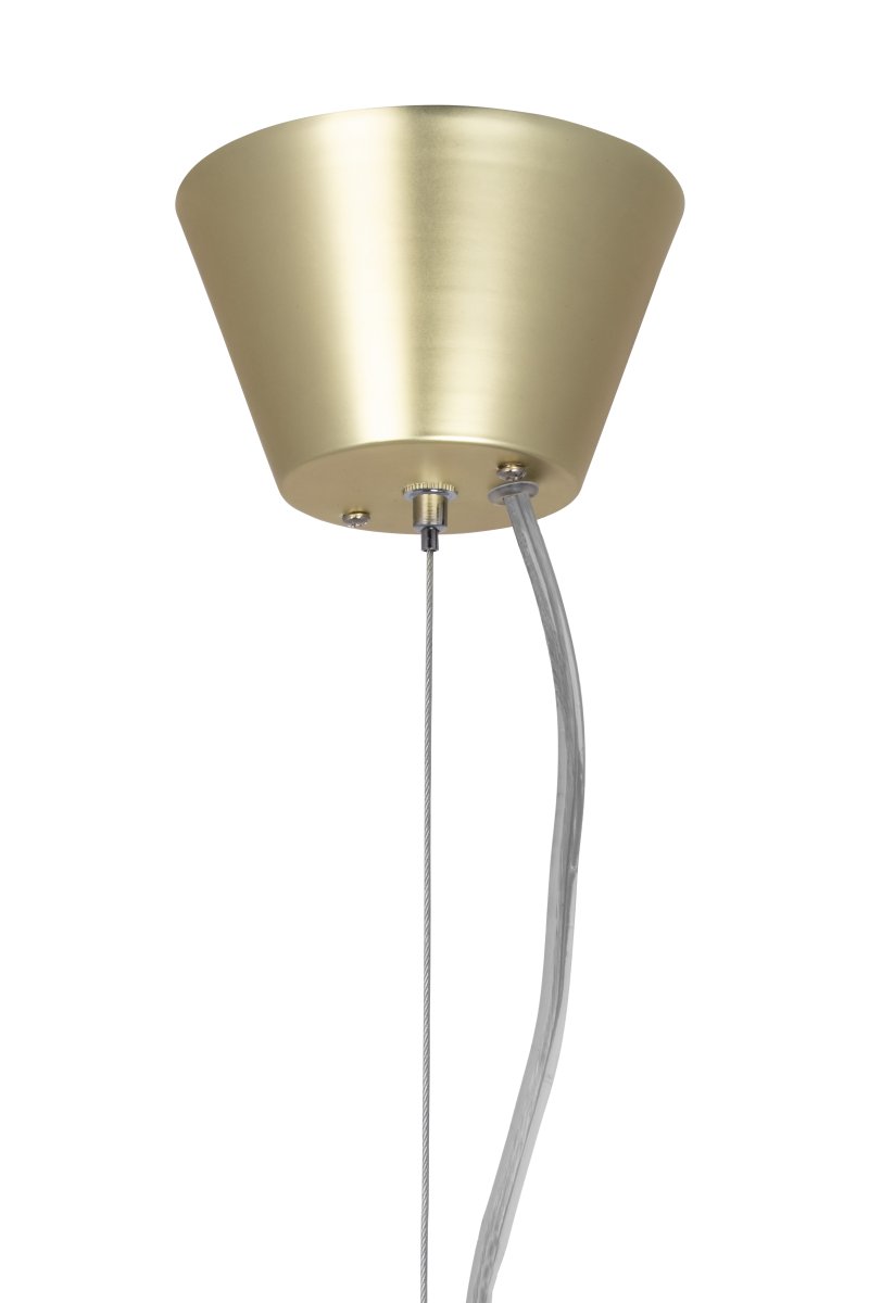 Torrano Ø30 Weißer Marmor hängelampe Von Globen Lighting - Stein ist ein natürliches Material, die Farbe und Schattierungen der Marmorierung variieren und erzeugen bei jedem Stück ein einzigartiges Muster.