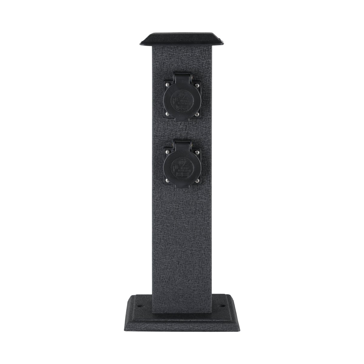 Park 40cm Schwarz pollarleuchten Von Eglo - Dank ihrer robusten Konstruktion und der Schutzart IP44 ist sie ideal f&uuml;r den Au&szlig;enbereich geeignet.