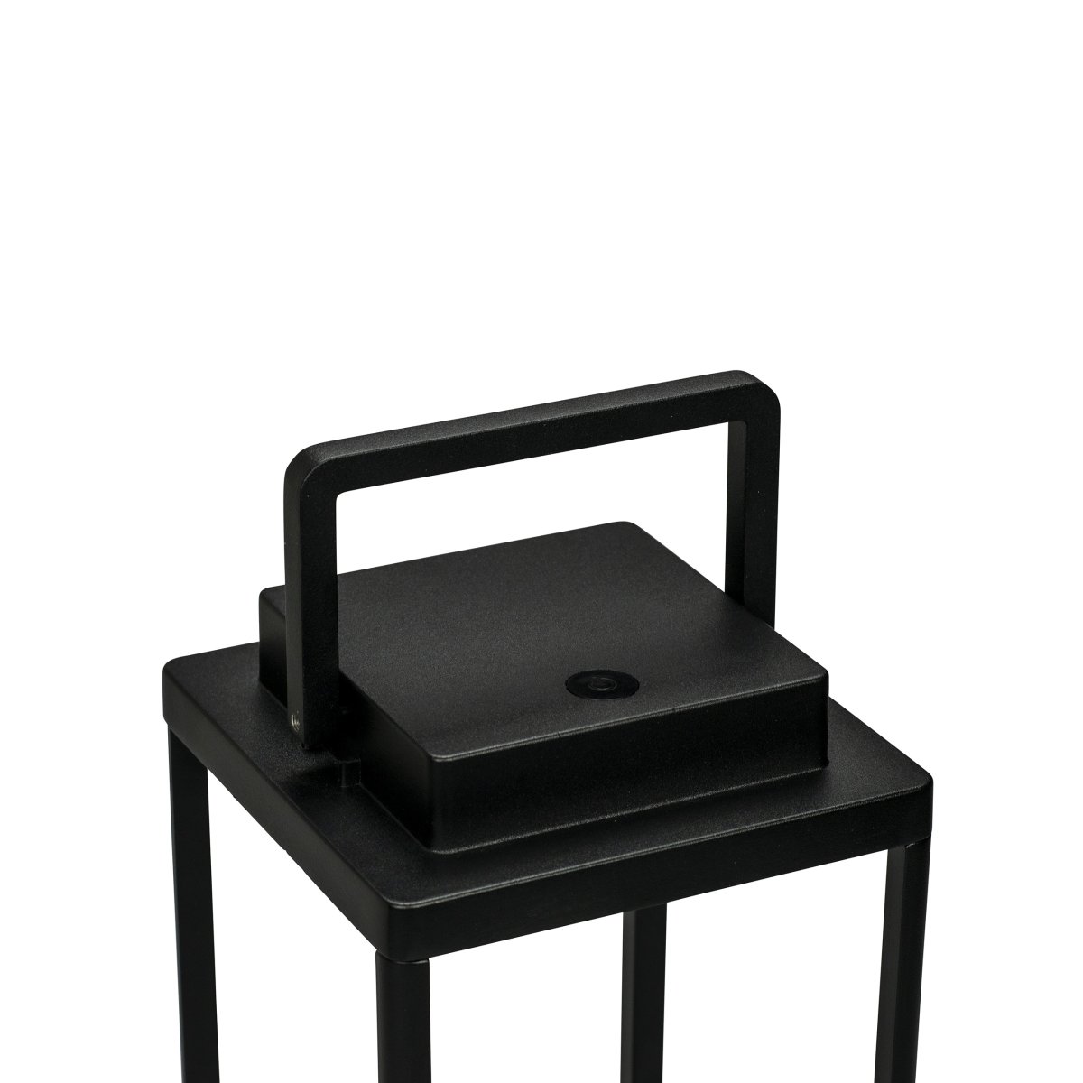 Lucca 34cm Schwarz tragbare Von Dyberg Larsen - Lucca besteht aus beschichtetem Aluminium, kann das ganze Jahr über im Freien verwendet werden und muss nur 3–4 Mal pro Jahr abgewischt werden.