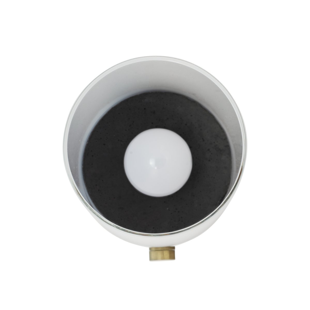 Cozy 20cm Grau tragbare Von Dyberg Larsen - Die gemütliche Tischlampe schafft mit ihrem eleganten Design und ihrer Funktionalität eine warme und einladende Atmosphäre.