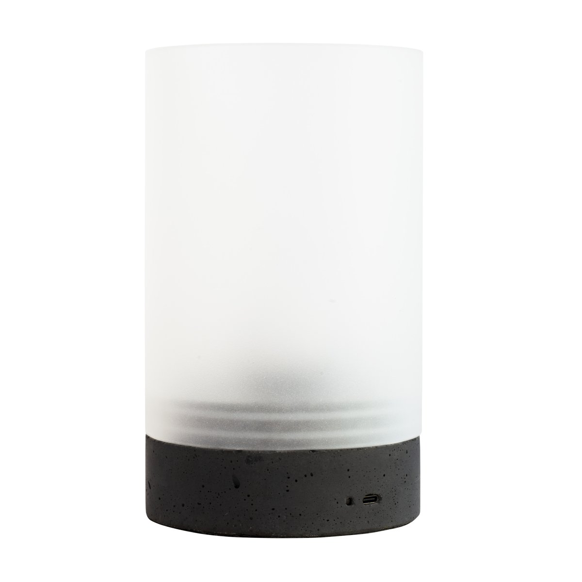 Cozy 20cm Grau tragbare Von Dyberg Larsen - Die gemütliche Tischlampe schafft mit ihrem eleganten Design und ihrer Funktionalität eine warme und einladende Atmosphäre.