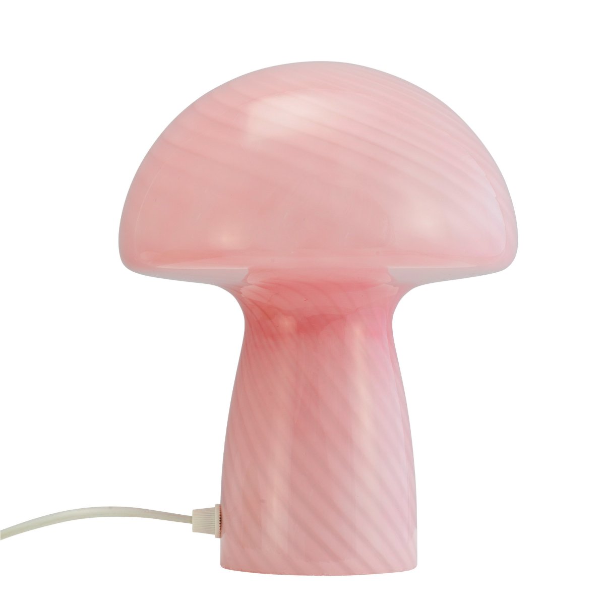 Jenny 23cm Rosa tischlampe Von Dyberg Larsen - Egal, ob sie auf einem Beistelltisch, einer Fensterbank, einem Nachttisch oder einem Schreibtisch platziert wird, die Tischlampe Jenny Mushroom ist ein perfektes Accessoire, das Ihr Zuhause mit seinem Charme und seiner Eleganz bereichert.