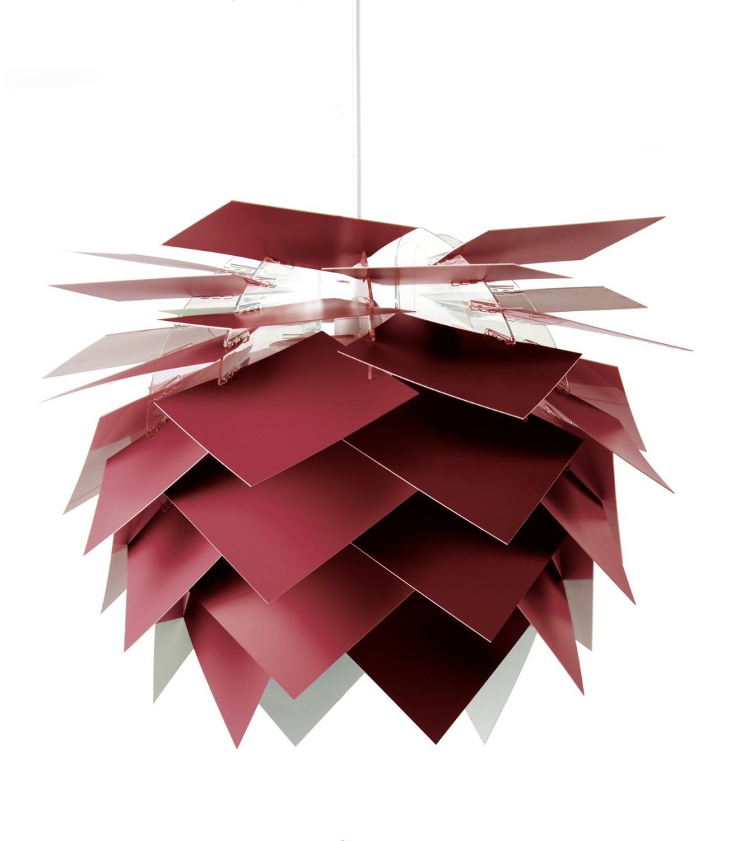 Illumin Ø45 Dunkelrot hängelampe Von Dyberg Larsen - Illumin ist eine DIY-Lampe, mit der Sie eine einzigartige Lichtquelle in Ihrem Zuhause schaffen k&ouml;nnen.