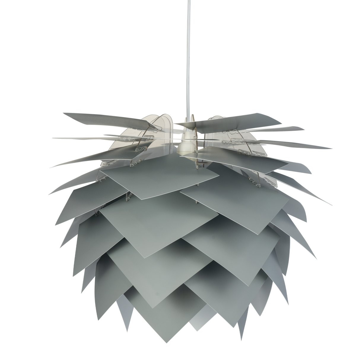 Illumin Ø45 Grau hängelampe Von Dyberg Larsen - Mit sieben Farboptionen und austauschbaren Lamellen können Sie die Lampe einfach erneuern, ohne eine komplett neue kaufen zu müssen.