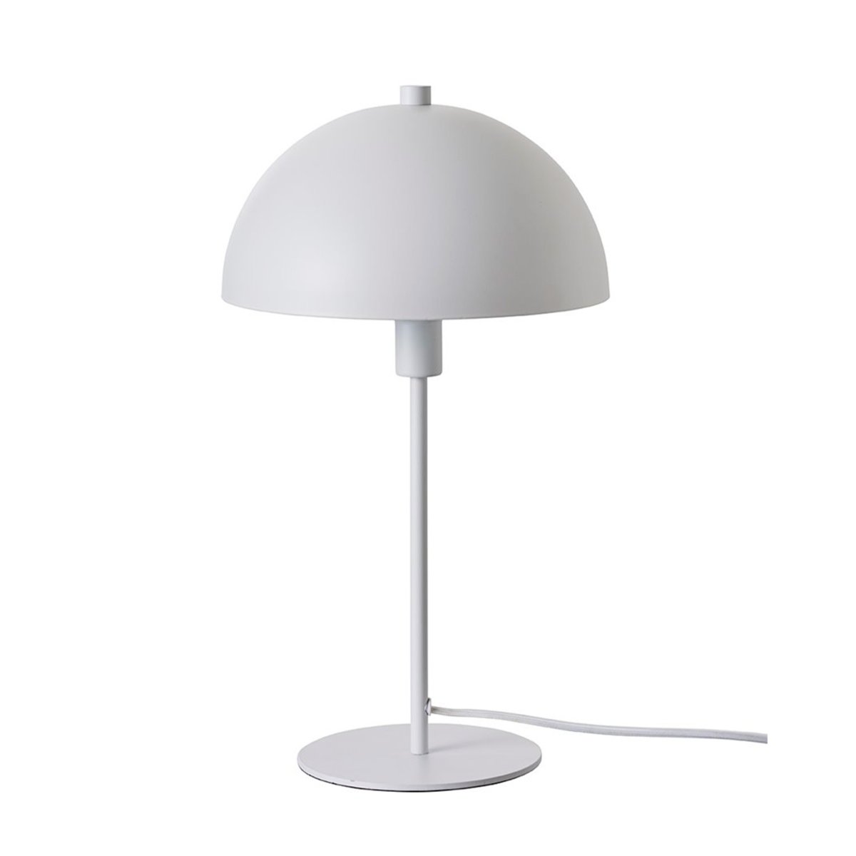 Stockholm 43cm Weiß tischlampe Von Dyberg Larsen - Mit ihrem zeitlosen und dezenten Look passt die Stockholm-Lampe zu allen Einrichtungsstilen und wird eine trendige Erg&auml;nzung f&uuml;r Ihr Zuhause sein.
