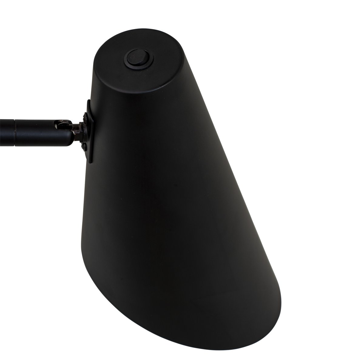 Cale 68cm Schwarz wandlampe Von Dyberg Larsen - Der Leuchtenkopf l&auml;sst sich zudem drehen und neigen, um Ihnen genau die richtige Beleuchtung zu bieten.