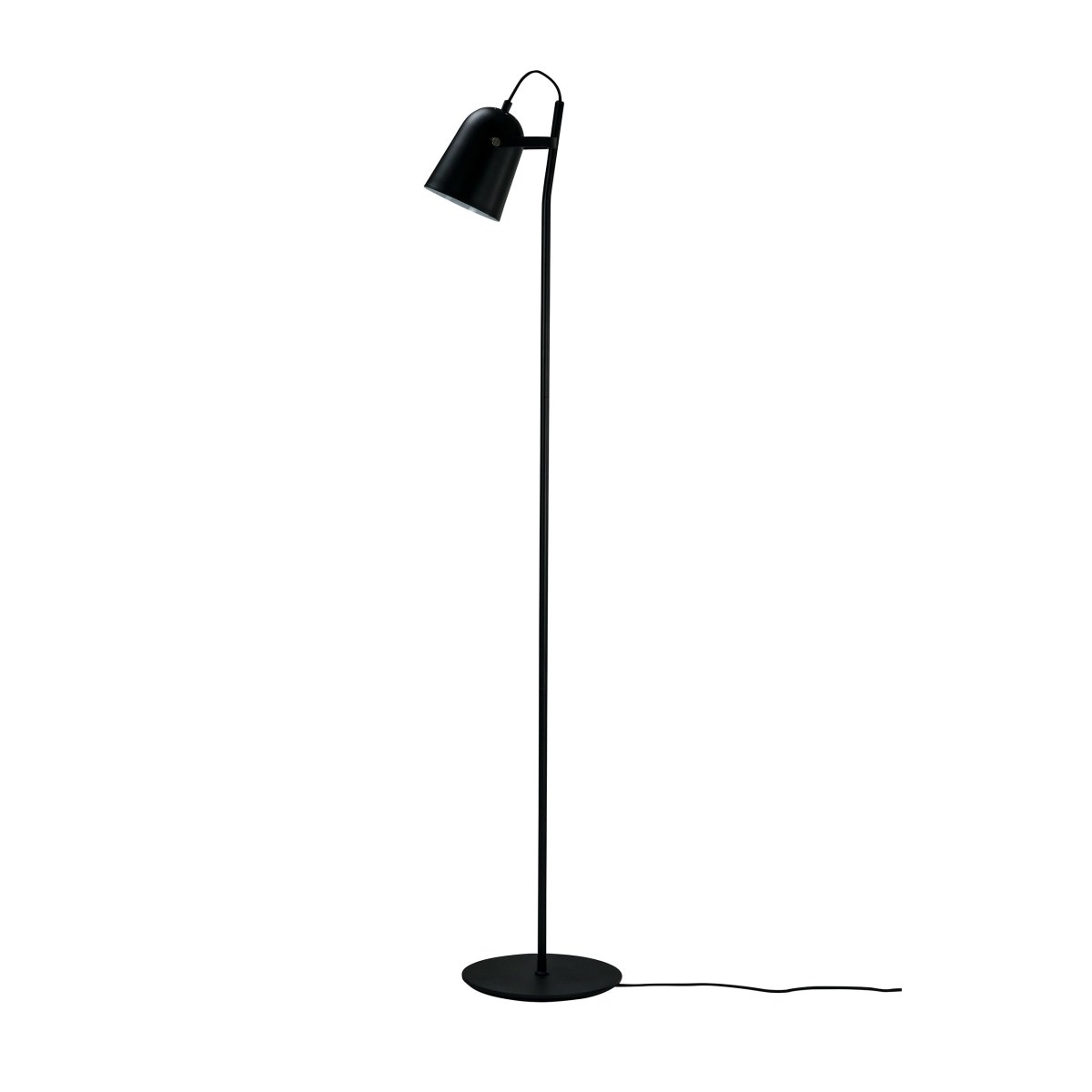 Oslo Schwarz stehlampe Von Dyberg Larsen - Oslo ist eine Lampe, die skandinavisches Design mit Funktionalität verbindet und so für eine harmonische und anspruchsvolle Atmosphäre in Ihrem Zuhause sorgt.