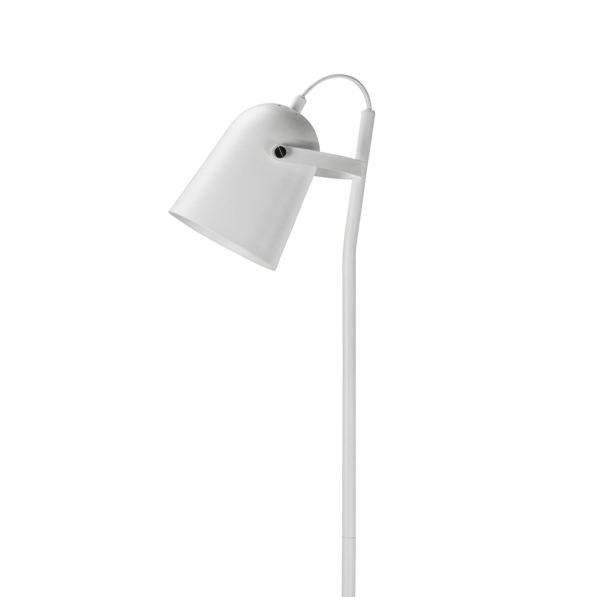Oslo Weiß stehlampe Von Dyberg Larsen - Oslo ist eine Lampe, die skandinavisches Design mit Funktionalität verbindet und so für eine harmonische und anspruchsvolle Atmosphäre in Ihrem Zuhause sorgt.