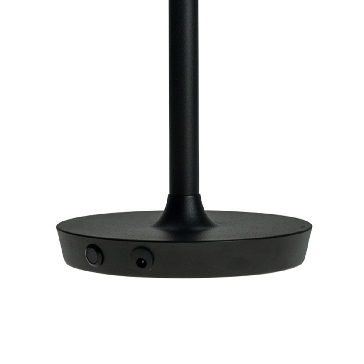 Valencia 30cm Schwarz tragbare Von Dyberg Larsen - Die Lampe ist leicht und kabellos und hat weiche, schöne Kanten.