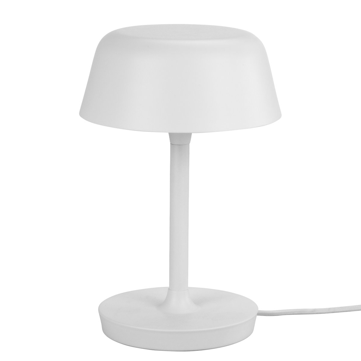 Valencia 30cm Weiß tischlampe Von Dyberg Larsen - Die Valencia Tischleuchte ist eine elegante und einzigartige Leuchte, die ein schönes und angenehmes Licht verbreitet.