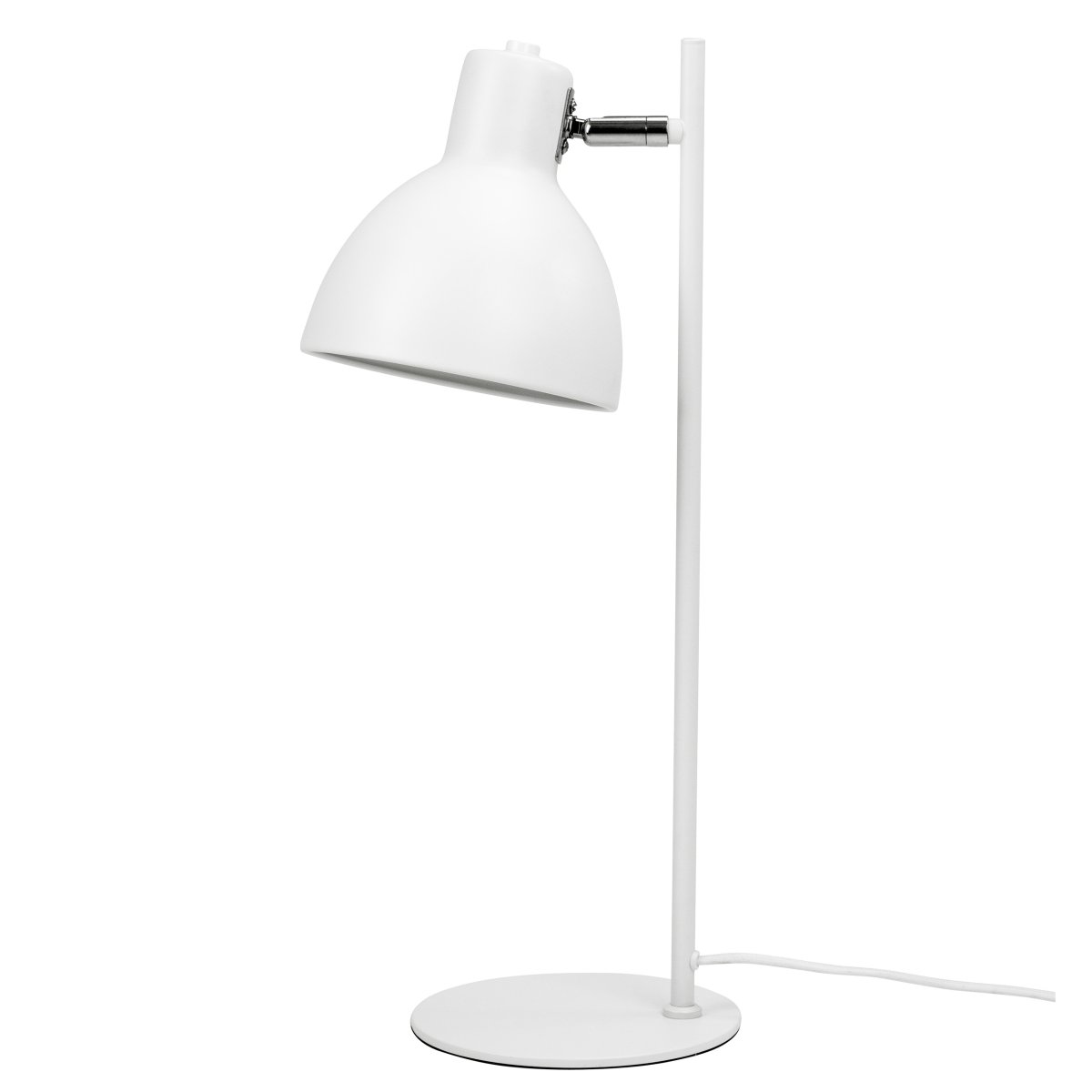 Skagen 50cm Weiß schreibtischlampe Von Dyberg Larsen - Lassen Sie Skagen ein fokussiertes und angenehmes Licht dort verbreiten, wo Sie es am meisten brauchen, und verleihen Sie Ihrem Zuhause mit dieser Qualitätslampe einen zeitlosen und anspruchsvollen Look!