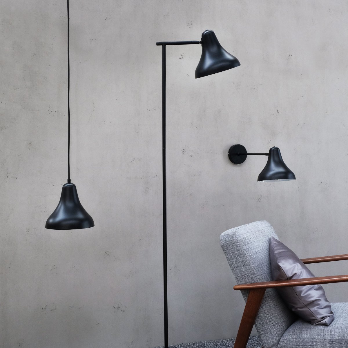 Tokyo Schwarz stehlampe Von Dyberg Larsen - Tokyo passt zu allen Einrichtungsstilen und ist eine fantastische minimalistische Ergänzung für Ihr Zuhause.