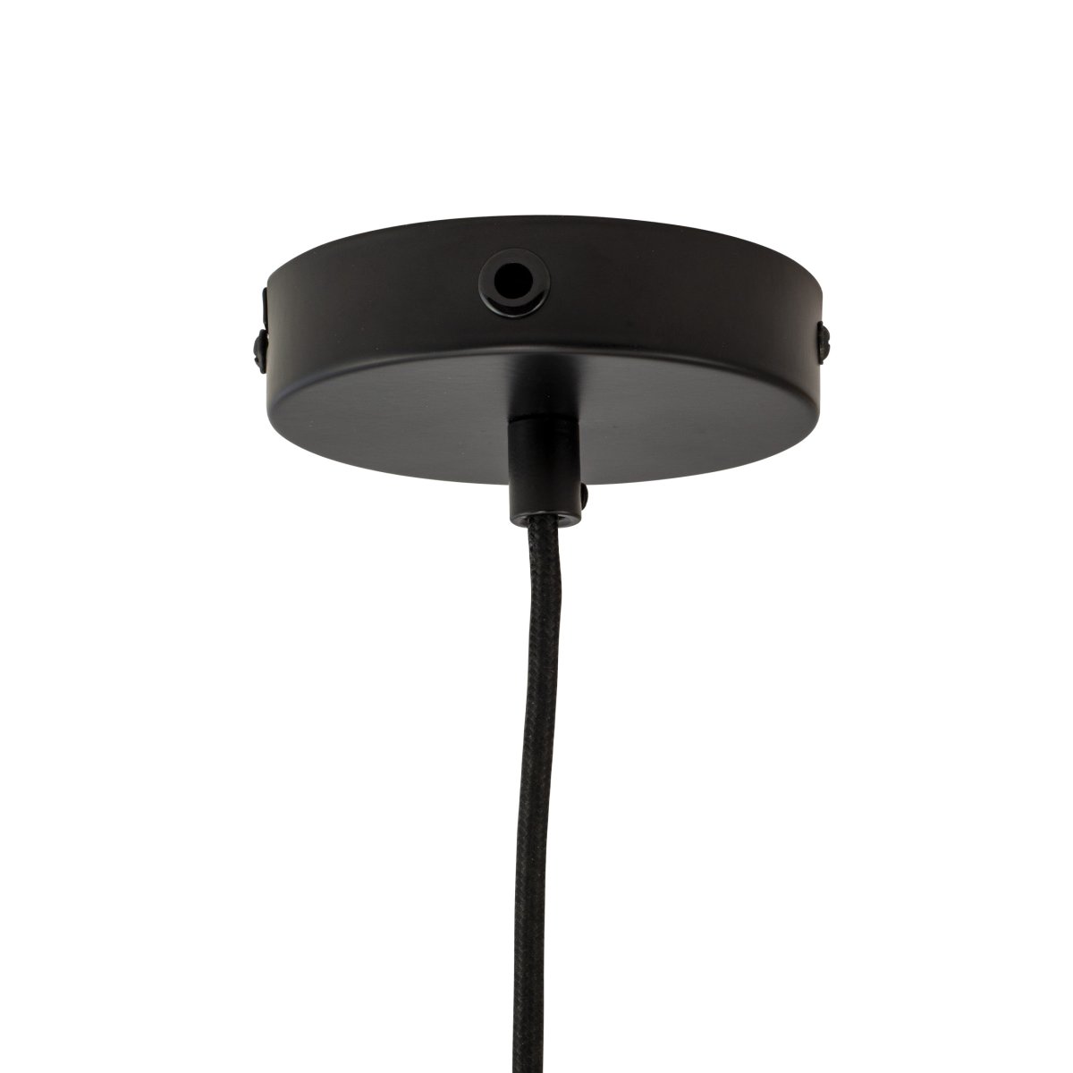 Ron Ø25 Dunkelrot hängelampe Von Dyberg Larsen - Es besteht aus robustem Metall mit glänzender Oberfläche und passt perfekt zu verschiedenen Einrichtungsstilen.