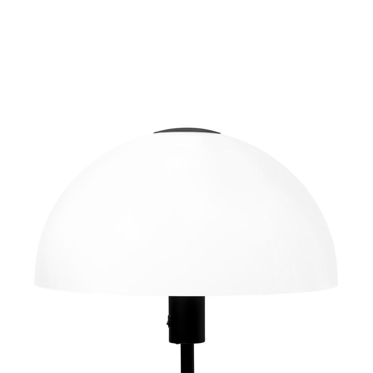 Jazz Schwarz stehlampe Von Dyberg Larsen - Durch das mundgeblasene Glas verteilt sich das Licht wunderbar, perfekt als Allgemeinbeleuchtung im Wohnzimmer.