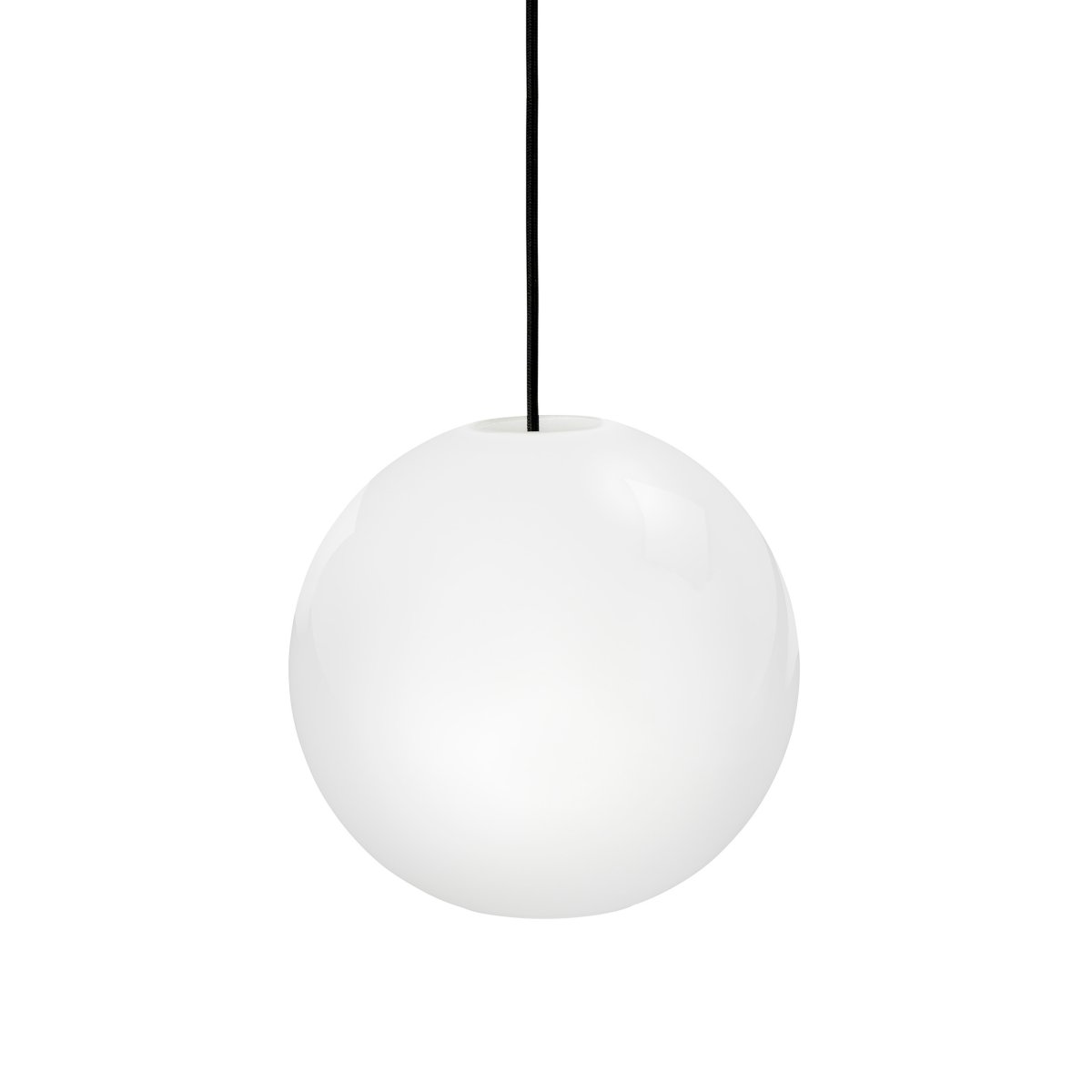 Cafè Ø25 Opal hängelampe Von Dyberg Larsen - Caf&eacute;; Opal ist eine zeitlose und elegante Pendelleuchte mit einem oben und unten offenen Opalglasschirm.