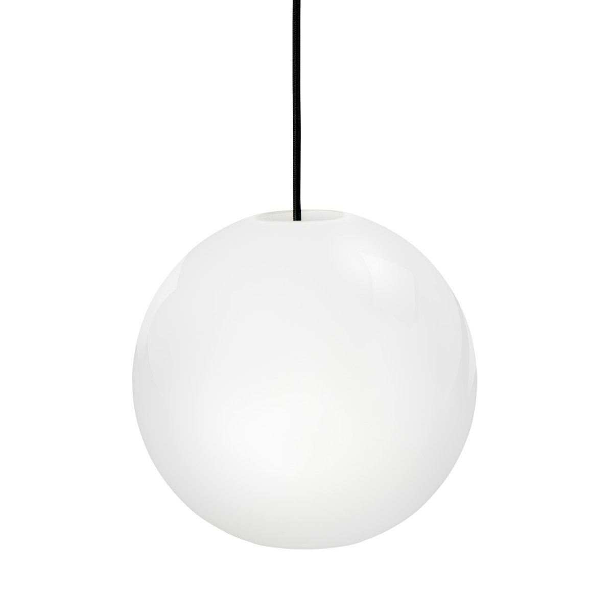 Cafè Ø30 Opal hängelampe Von Dyberg Larsen - Caf&eacute;; Opal ist eine zeitlose und elegante Pendelleuchte mit einem oben und unten offenen Opalglasschirm.