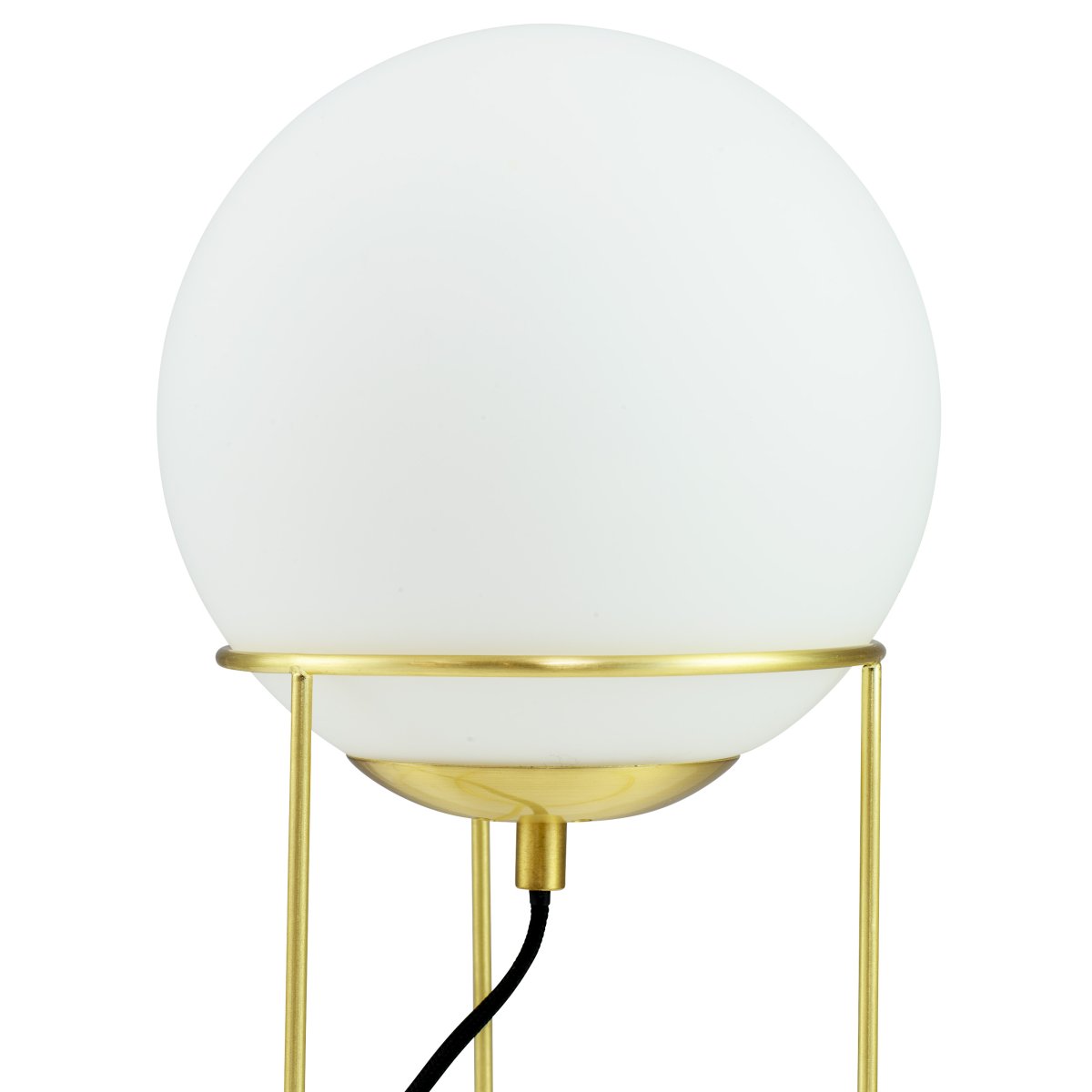 Madrid 34cm Messing tischlampe Von Dyberg Larsen - Das minimalistische Design passt perfekt sowohl in moderne als auch klassische Einrichtungen und erzeugt ein weiches und angenehmes Licht, das eine warme Atmosphäre im Raum verbreitet.