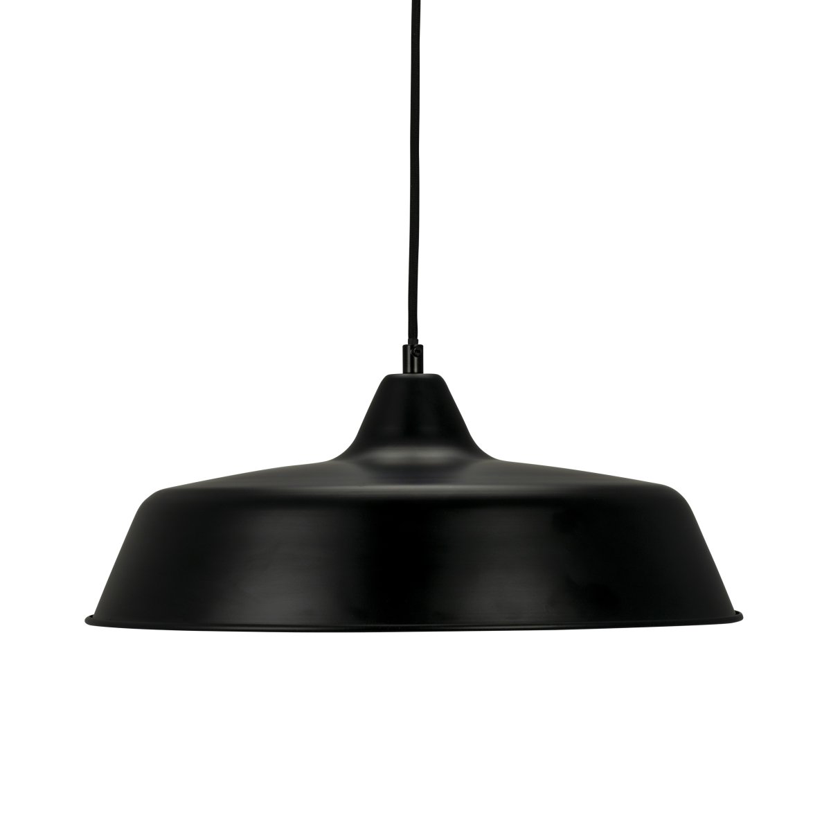Raw Ø40 Schwarz hängelampe Von Dyberg Larsen - Die Pendelleuchte „Raw“ ist eine moderne und stilvolle Deckenleuchte aus Metall mit charmantem Design.