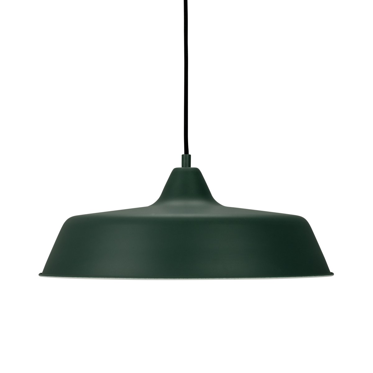 Raw Ø40 Dunkelgrün hängelampe Von Dyberg Larsen - Die Pendelleuchte „Raw“ ist eine moderne und stilvolle Deckenleuchte aus Metall mit charmantem Design.