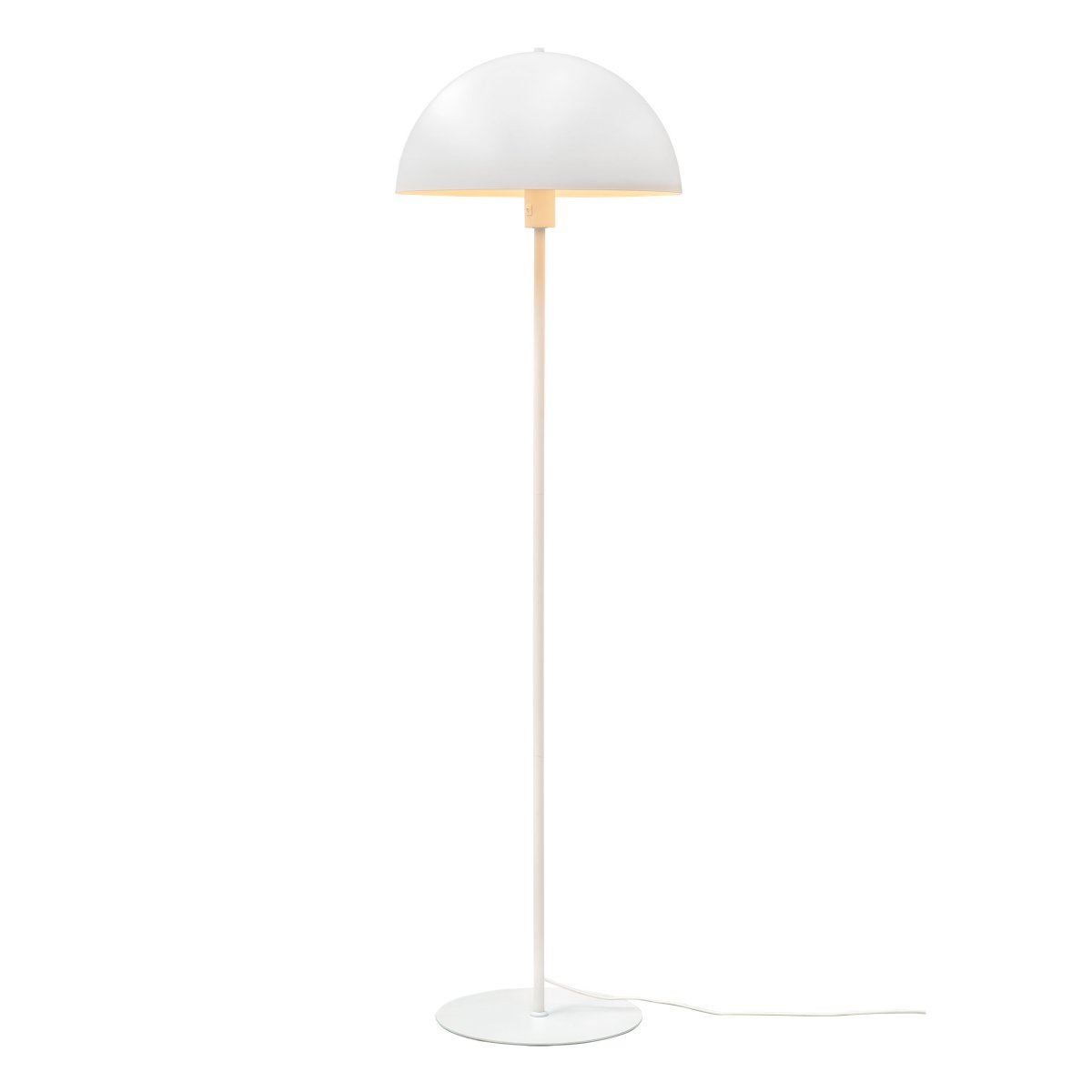 Stockholm Weiß stehlampe Von Dyberg Larsen - Die wei&szlig;e Stehleuchte der Serie Stockholm mit einer H&ouml;he von 140 cm eignet sich ideal zur Beleuchtung von Wohnzimmer, Schlafzimmer, B&uuml;ro und vielen weiteren R&auml;umen.