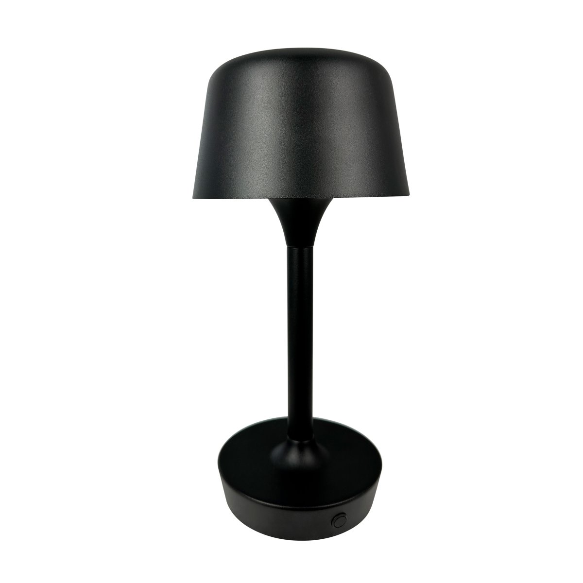 Flow 25cm Schwarz tragbare Von Dyberg Larsen - Die Lampe ist kabellos und leicht zu bewegen, sodass Sie sie überall aufstellen können.
