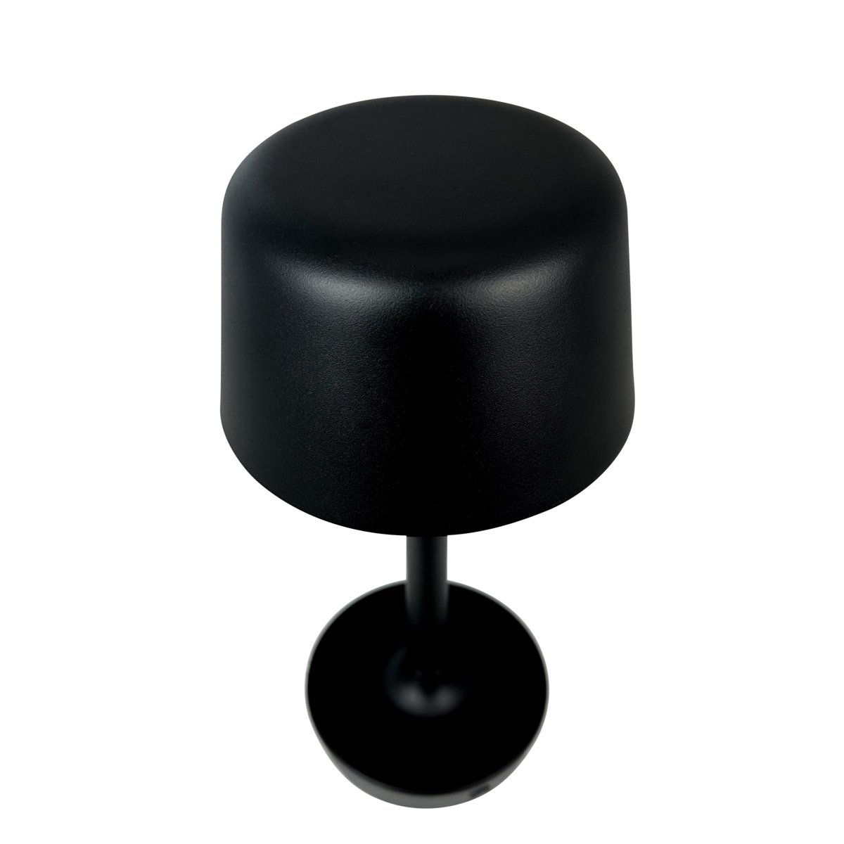 Flow 25cm Schwarz tragbare Von Dyberg Larsen - Die Lampe ist kabellos und leicht zu bewegen, sodass Sie sie überall aufstellen können.