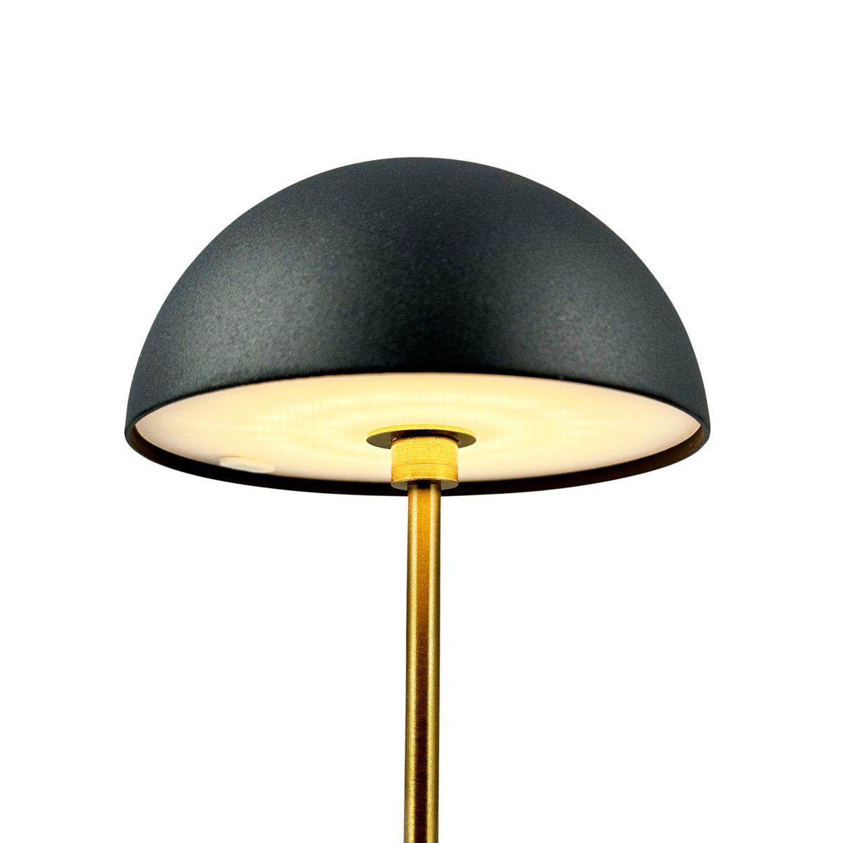 Along set 20cm Schwarz tragbare Von Dyberg Larsen - Die Along Mini-Tischleuchten mit integrierter LED- und Touch-Technologie vereinen zeitloses Design und Harmonie.