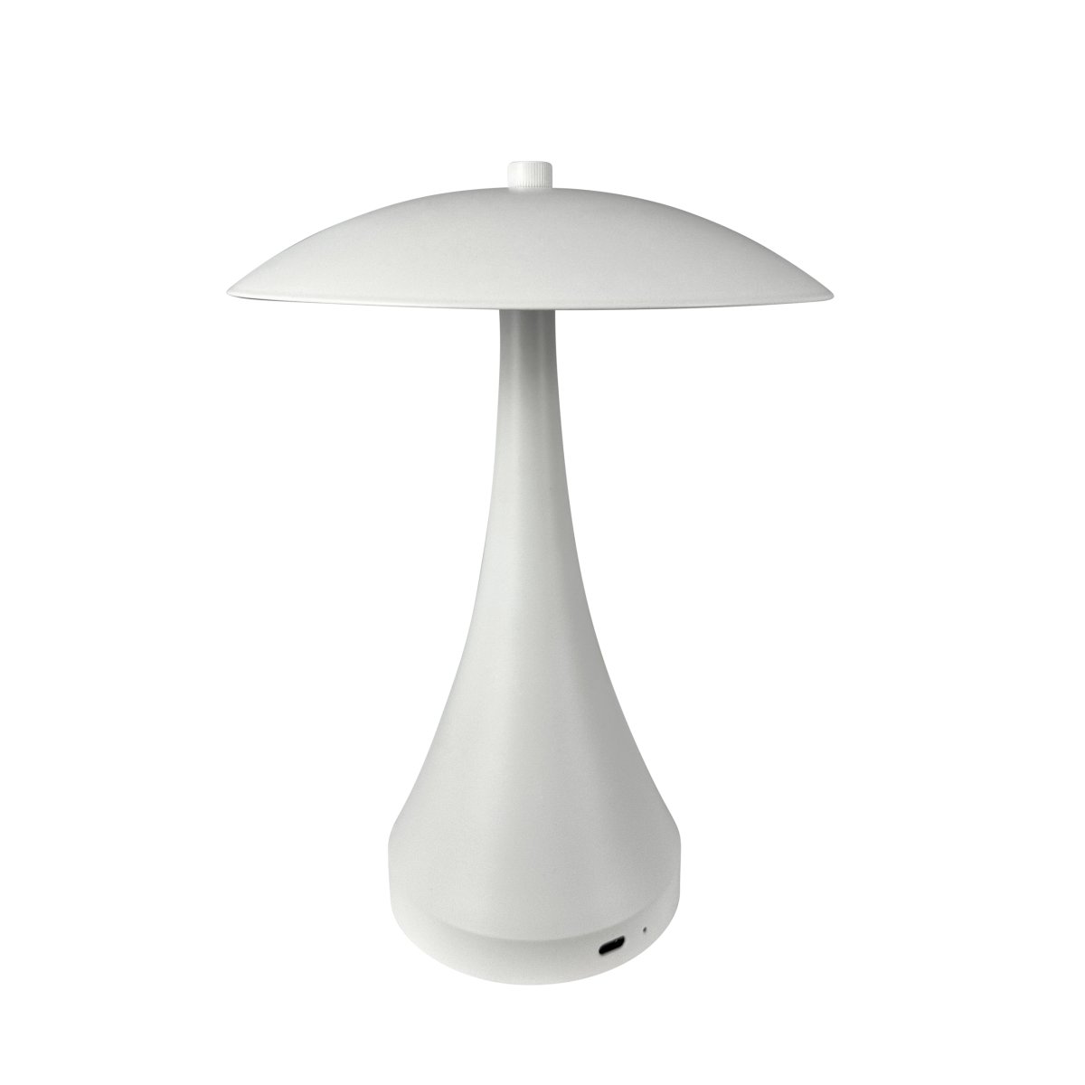 Vienna 28cm Weiß tragbare Von Dyberg Larsen - Die Lampe eignet sich sowohl für den Innen- als auch für den Außenbereich sowie für die Terrasse oder den Balkon.