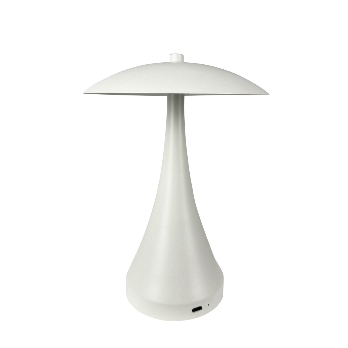 Vienna 28cm Cremeweiß tragbare Von Dyberg Larsen - Die Lampe eignet sich sowohl für den Innen- als auch für den Außenbereich sowie für die Terrasse oder den Balkon.