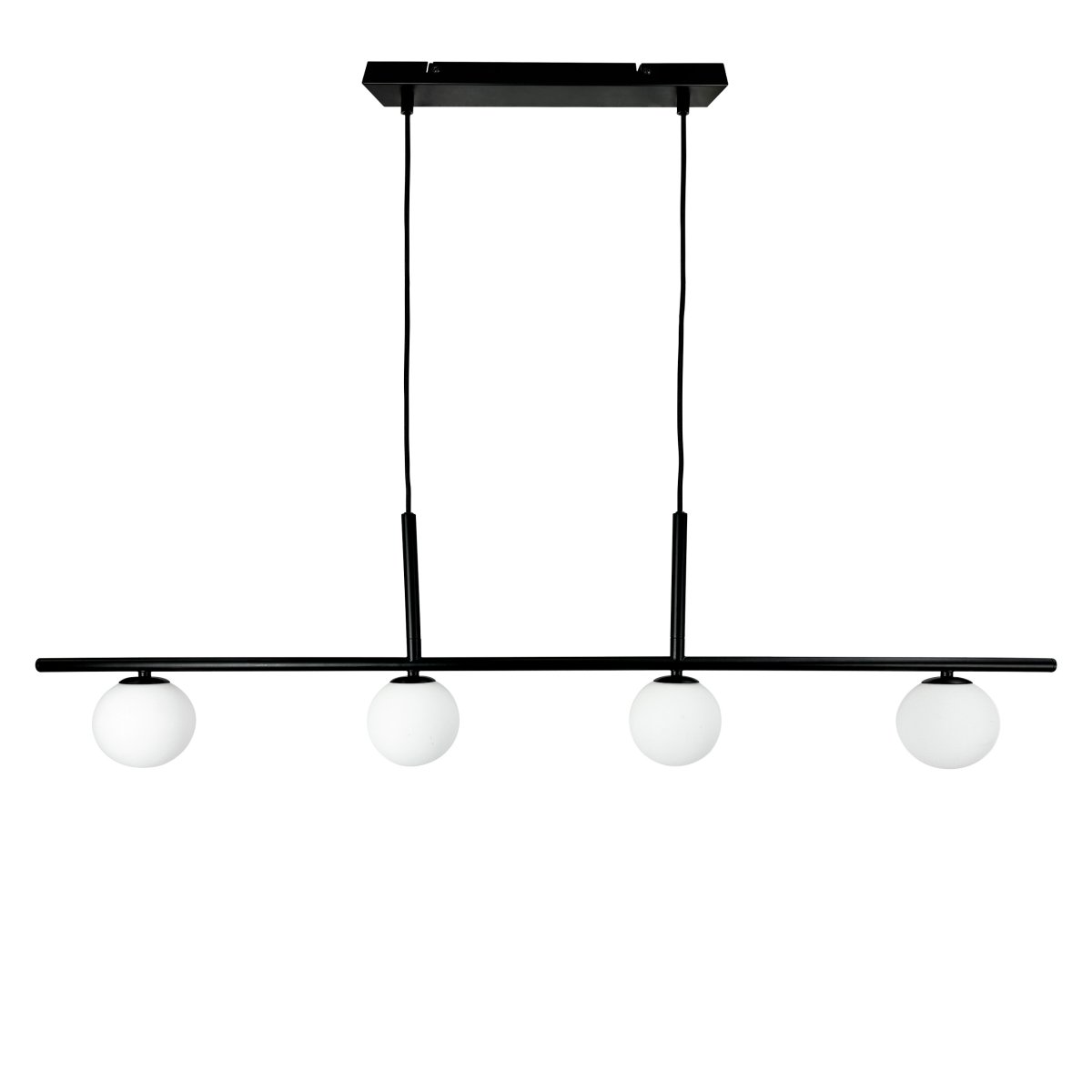 Alice 110cm Schwarz hängelampe Von Dyberg Larsen - Sorgen Sie mit dieser Lampe für eine angenehme und helle Atmosphäre in Ihrem Zuhause, in der Funktion auf Design trifft.