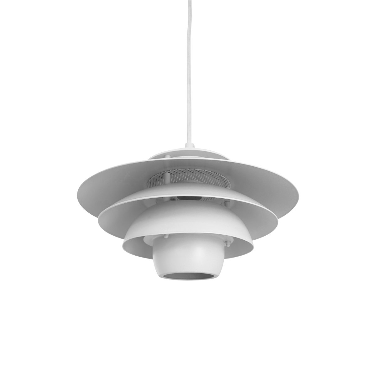 Ejka Ø30 Weiß hängelampe Von Dyberg Larsen - Entdecken Sie die Ejka Mini-Pendelleuchte, eine Lampe im d&auml;nischen Design mit zeitlosem Stil, die perfekt in das nordische Zuhause passt.