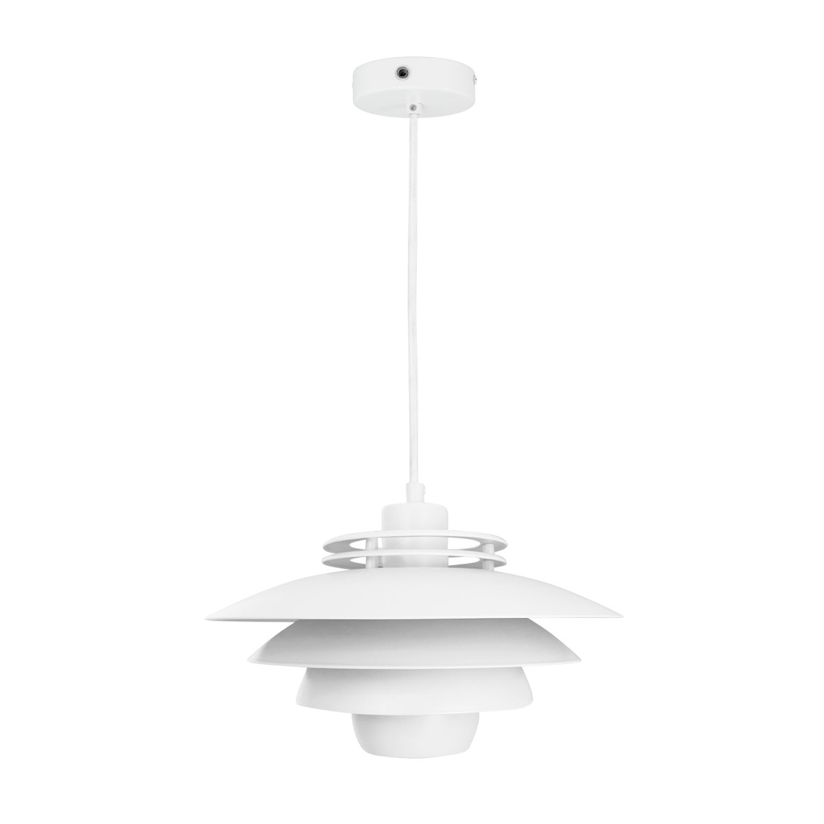 Ejka Ø30 Weiß hängelampe Von Dyberg Larsen - Entdecken Sie die Ejka Mini-Pendelleuchte, eine Lampe im d&auml;nischen Design mit zeitlosem Stil, die perfekt in das nordische Zuhause passt.