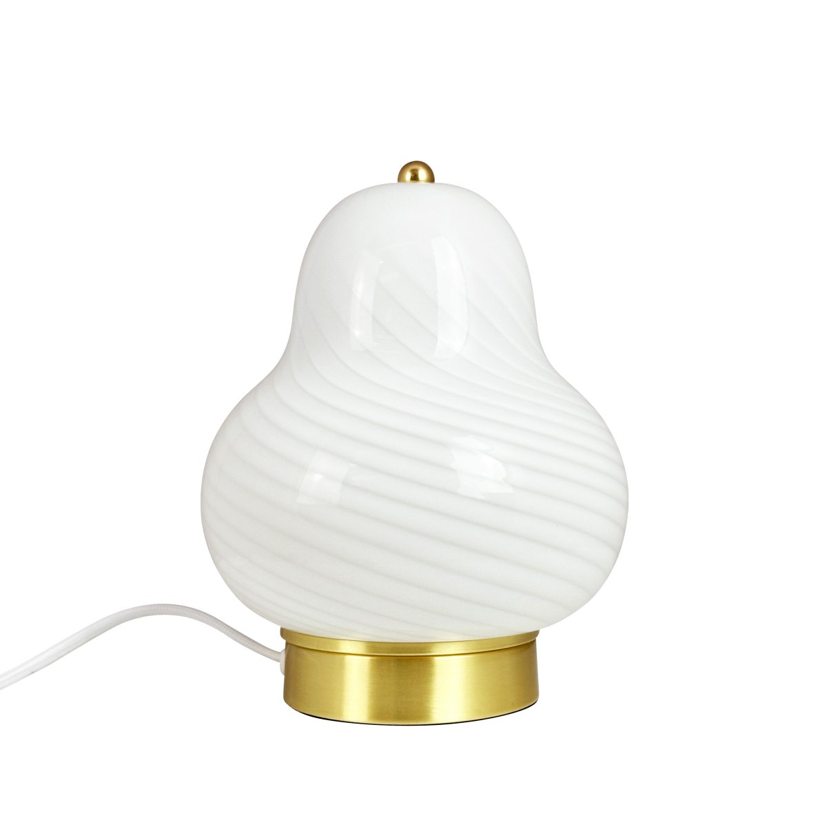 Lucy 20cm Weiß tischlampe Von Dyberg Larsen - Mit ihrem eleganten Design und dem angenehmen Licht ist Lucy die ideale Wahl für alle, die Funktionalität und stilvolles Design vereinen möchten.